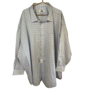 Joseph Abboud dress shirt Button Up Long Sleeve NWT 18 1/2 36/37 Tall Like 3XLT